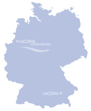 karte Standorte Lacona